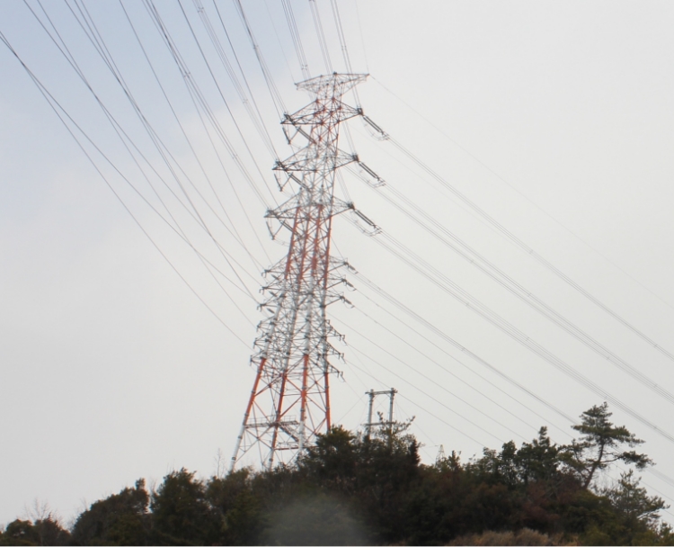 全国各地の送電鉄塔