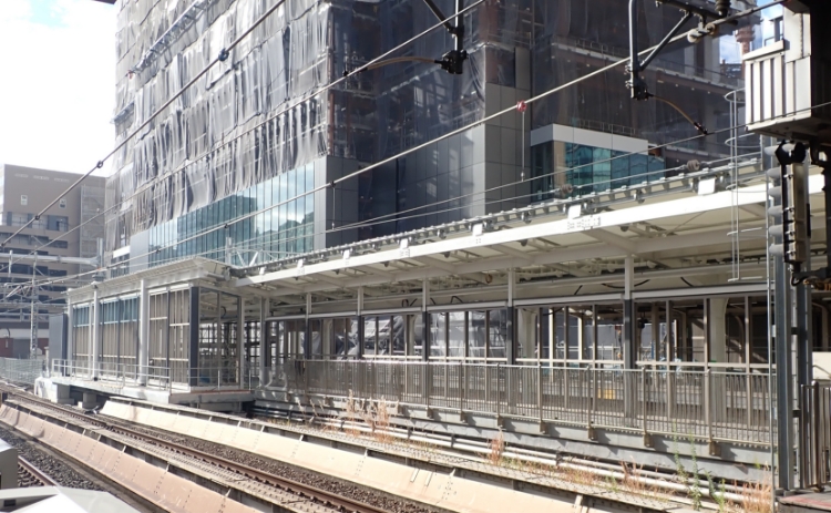 JR各地の駅舎鉄骨