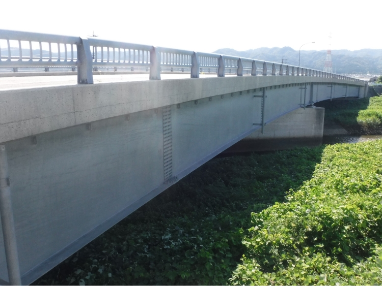 北陸地方各地の一般道の橋桁